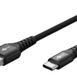 GOOBAY καλώδιο USB-C σε USB 74527, 60W, 480Mbps, 2m, μαύρο
