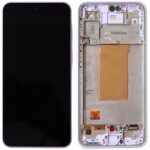 Οθόνη με Touch Screen & Μπροστινή Πρόσοψη Samsung A376 Galaxy A37 5G Ανοικτό Βιολετί (Original)