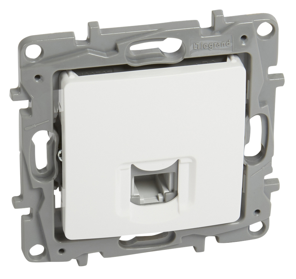 764569.jpg LEGRAND πρίζα RJ11 764569, λευκή