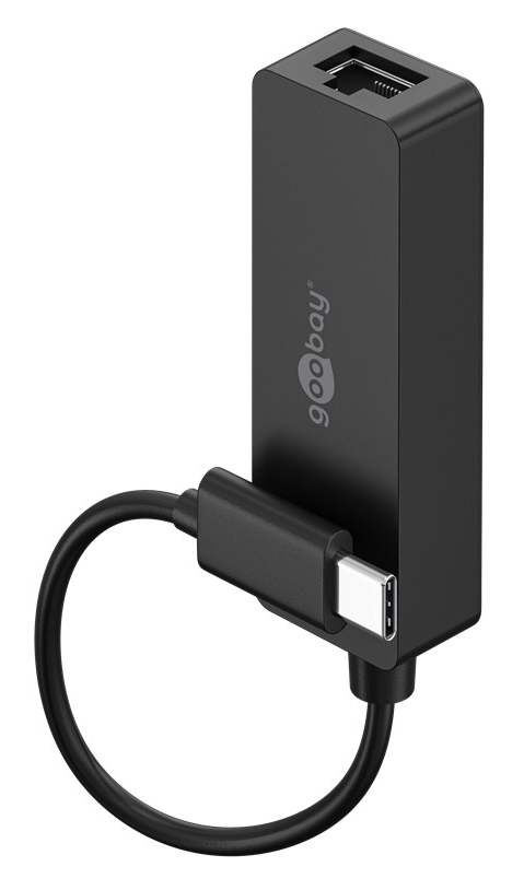 76579.jpg GOOBAY αντάπτορας δικτύου 76579, USB-C, 1000Mbps Ethernet, μαύρος