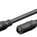 GOOBAY καλώδιο προέκτασης τροφοδοσίας 76671, 5.5x2.1mm, 5m, μαύρο