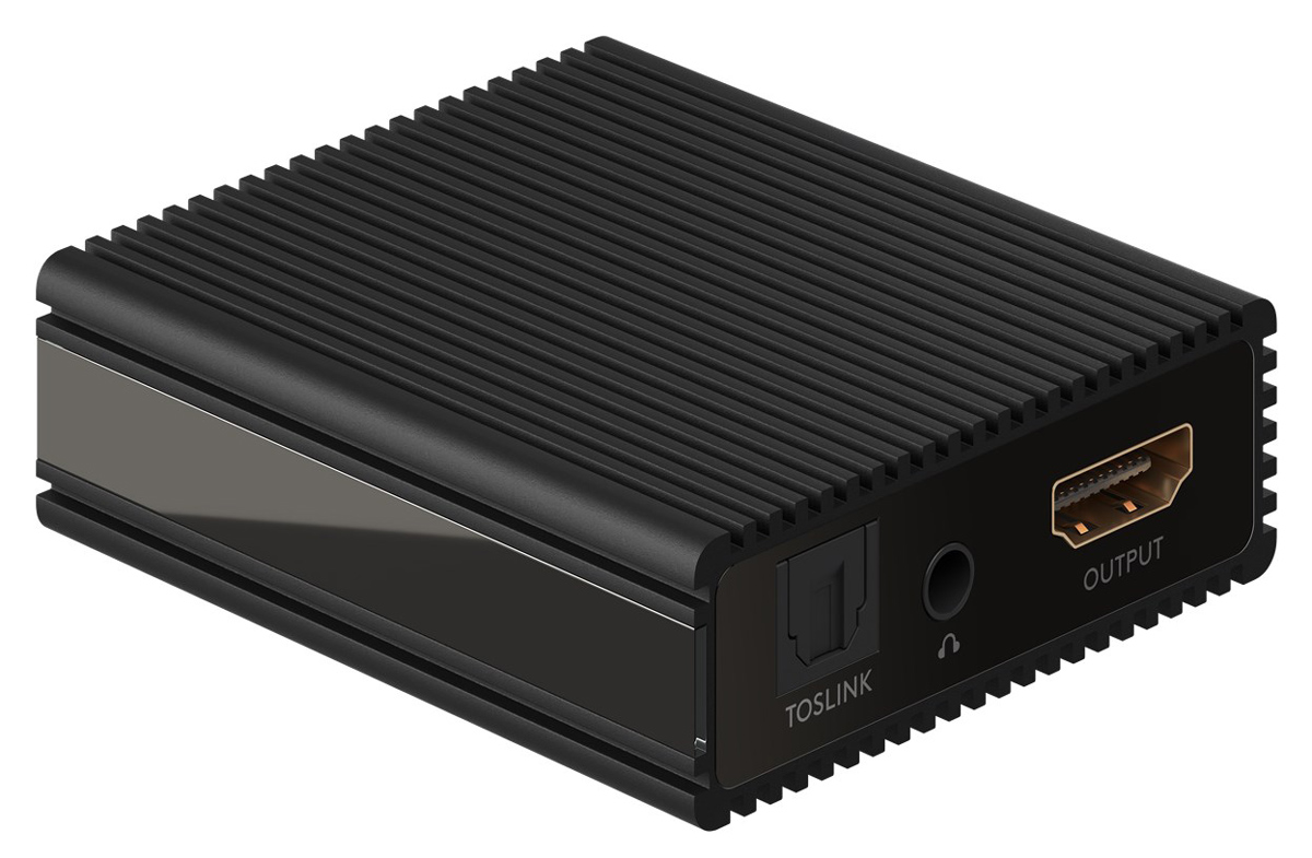 79138.jpg GOOBAY HDMI audio extractor 79138, 4K/30Hz, μαύρο