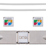 GOOBAY σύνδεσμος καλωδίων CAT 6A 79579, STP, toolfree