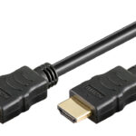 GOOBAY καλώδιο HDMI 80096 με Ethernet, soft, 4K/60Hz, 18 Gbps, 0.5m, μαύρο