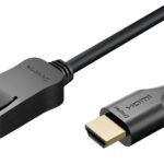 GOOBAY καλώδιο DisplayPort σε HDMI 80525, 8K/60Hz, 48 Gbps, 2m, μαύρο