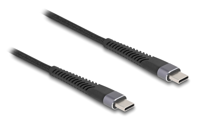81124.jpg DELOCK καλώδιο USB-C 81124, 60W, 480Mbps, 1m, μαύρο