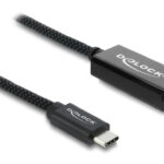 DELOCK καλώδιο USB-C σε HDMI 81704, 4K/60Hz, 2m, μαύρο