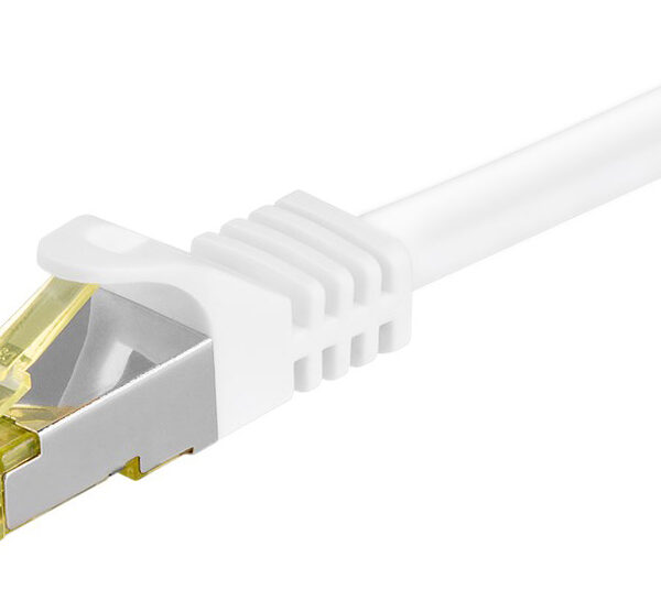 GOOBAY καλώδιο δικτύου 91093, CAT 7 S/FTP, copper, 500MHz, 2m, λευκό