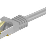 GOOBAY καλώδιο δικτύου 91567, CAT 7 S/FTP, copper, 500MHz, 0.25m, γκρι