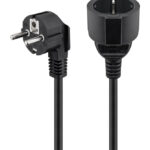 GOOBAY μπαλαντέζα ρεύματος 93093, schuko, 3m, μαύρη