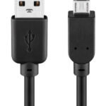 GOOBAY καλώδιο USB 2.0 σε Micro USB 93181, 1.8m, μαύρο