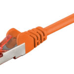 GOOBAY καλώδιο δικτύου 93467, CAT 6 S/FTP, copper, 250MHz, 0.50m, πορτοκαλί