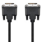 GOOBAY καλώδιο DVI-D 24+1 93573, 30AWG, Full HD, 1.8m, μαύρο