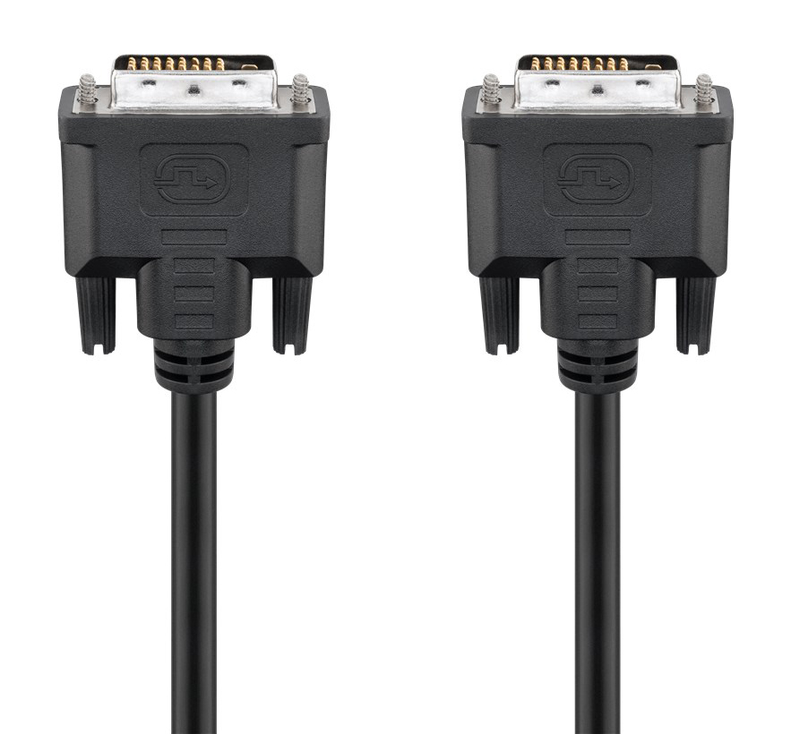 93573.jpg GOOBAY καλώδιο DVI-D 24+1 93573, 30AWG, Full HD, 1.8m, μαύρο