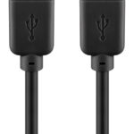 GOOBAY καλώδιο USB 2.0 Type A 93594, copper, 3m, μαύρο