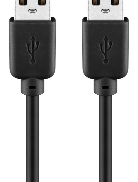 GOOBAY καλώδιο USB 2.0 Type A 93594, copper, 3m, μαύρο