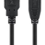GOOBAY καλώδιο USB 2.0 σε USB Type B 93596, 1.8m, μαύρο