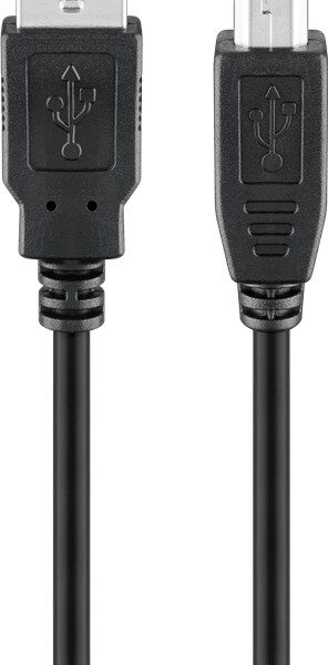 GOOBAY καλώδιο USB 2.0 σε USB Type B 93597, 3m, μαύρο
