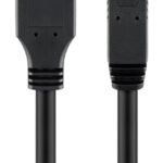 GOOBAY καλώδιο USB 3.0 SuperSpeed σε USB Type B 93654, 3m, μαύρο