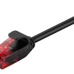 GOOBAY καλώδιο δικτύου 93717, CAT 6 U/UTP, slim, copper, 5m, μαύρο