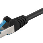 GOOBAY καλώδιο δικτύου 93746, CAT 6A S/FTP, 500MHz, Copper, 2m, μαύρο
