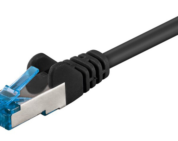 GOOBAY καλώδιο δικτύου 93746, CAT 6A S/FTP, 500MHz, Copper, 2m, μαύρο