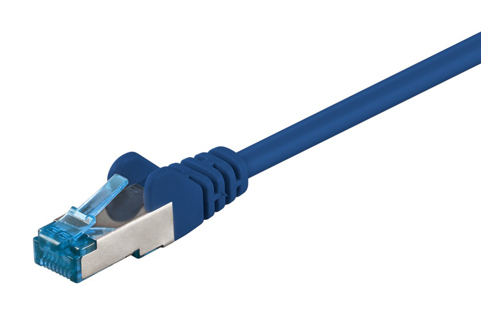 93779.jpg GOOBAY καλώδιο δικτύου 93779, CAT 6A S/FTP (PiMF), Copper, 3m, μπλε