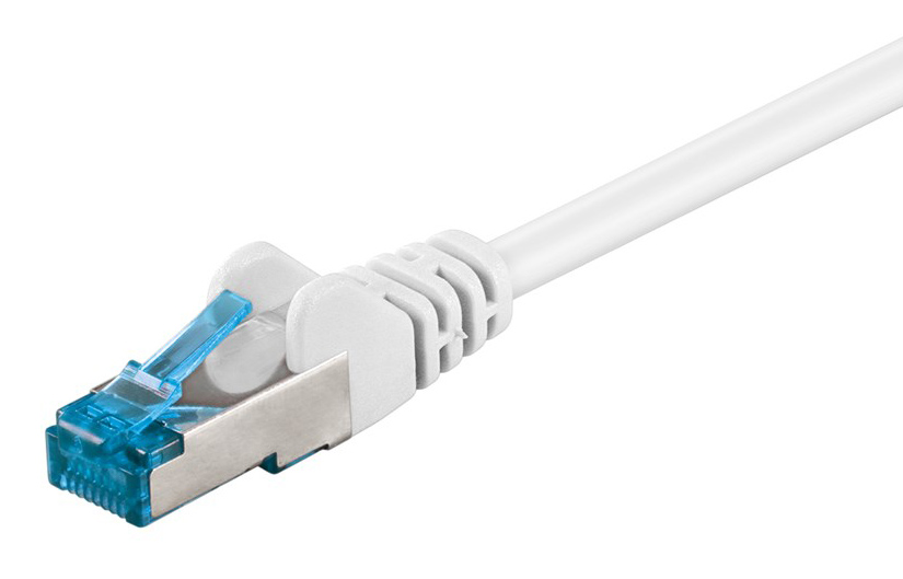 93790.jpg GOOBAY καλώδιο δικτύου 93790, CAT 6A S/FTP, 500 MHz, Copper, 3m, λευκό