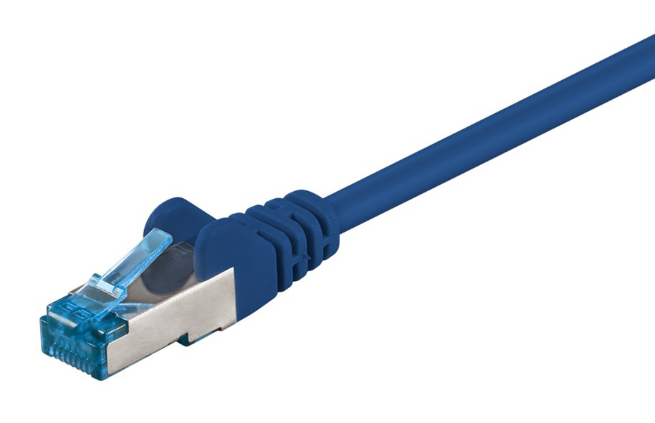 93812.jpg GOOBAY καλώδιο δικτύου 93812, CAT 6A S/FTP, 500 MHz, Copper, 5m, μπλε