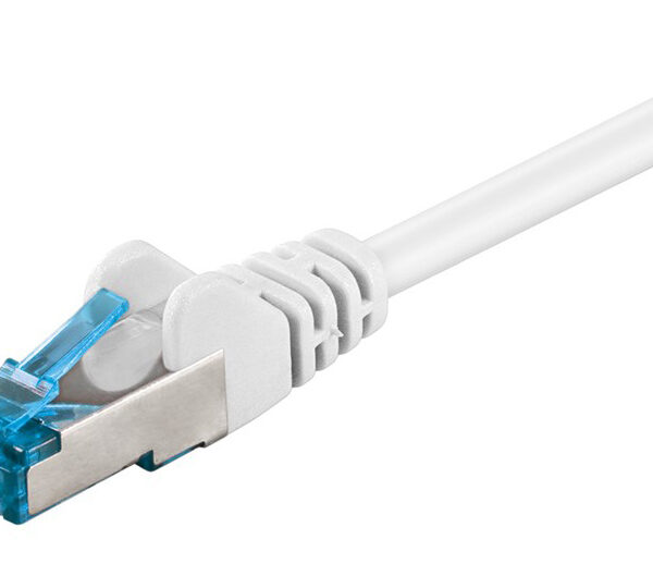 GOOBAY καλώδιο δικτύου 94158, CAT 6A S/FTP, 500 MHz, Copper, 0.25m, λευκό