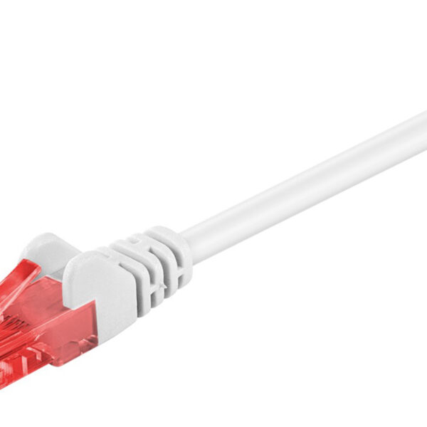 GOOBAY καλώδιο δικτύου 95257, CAT 6 U/UTP, CCA, 0.25m, λευκό