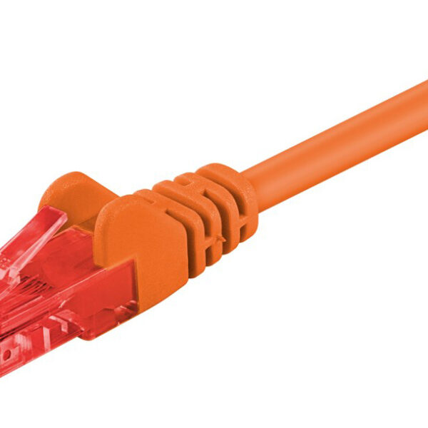 GOOBAY καλώδιο δικτύου 95271, CAT 6 U/UTP, CCA, 250MHz, 2m, πορτοκαλί