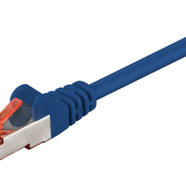 GOOBAY καλώδιο δικτύου 95462, CAT 6 S/FTP, CCA, 250MHz, 0.5m, μπλε