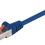 GOOBAY καλώδιο δικτύου 95472, CAT 6 S/FTP, CCA, 250MHz, 1m, μπλε