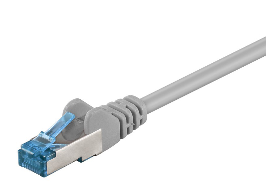 95602.jpg GOOBAY καλώδιο δικτύου 95602, CAT 6A S/FTP, 500 MHz, Copper, 1.5m, γκρι