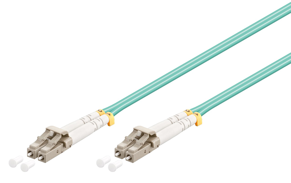 95751.jpg GOOBAY καλώδιο οπτικής ίνας LC-UPC 95751, Multimode OM3, 1m, τιρκουάζ