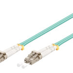GOOBAY καλώδιο οπτικής ίνας LC-UPC 95753, Multimode OM3, 5m, τιρκουάζ