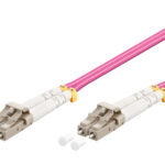 GOOBAY καλώδιο οπτικής ίνας LC-UPC 95934, Multimode OM4, 1m, βιολετί