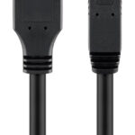 GOOBAY καλώδιο USB 3.0 SuperSpeed σε USB Type B 96119, 5m, μαύρο