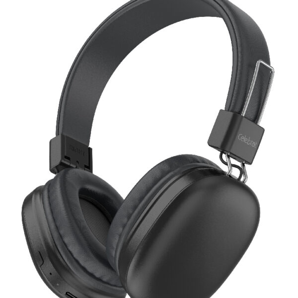 CELEBRAT headphones A42, ασύρματα & ενσύρματα, 40mm, 300mAh, μαύρα