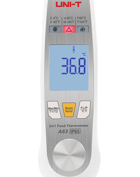 UNI-T ψηφιακό θερμόμετρο τροφίμων A63, -40~250 °C, IP65