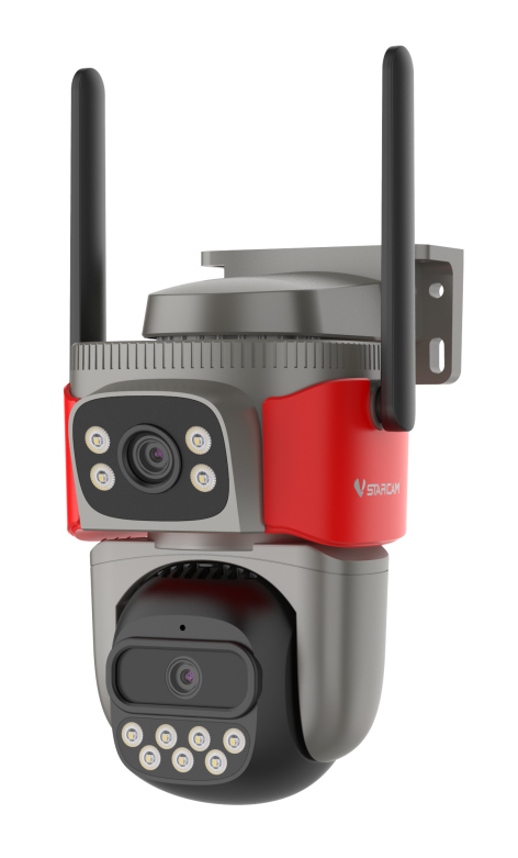 AF621DR.jpg VSTARCAM smart κάμερα AF621DR, dual lens, αναγνώριση φωτιάς & καπνού, 2MP, WiFi, SD, PTZ, IP66
