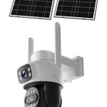 VSTARCAM smart ηλιακή κάμερα AG622DR, dual lens, 2MP, 4G, PTZ, SD, IP66