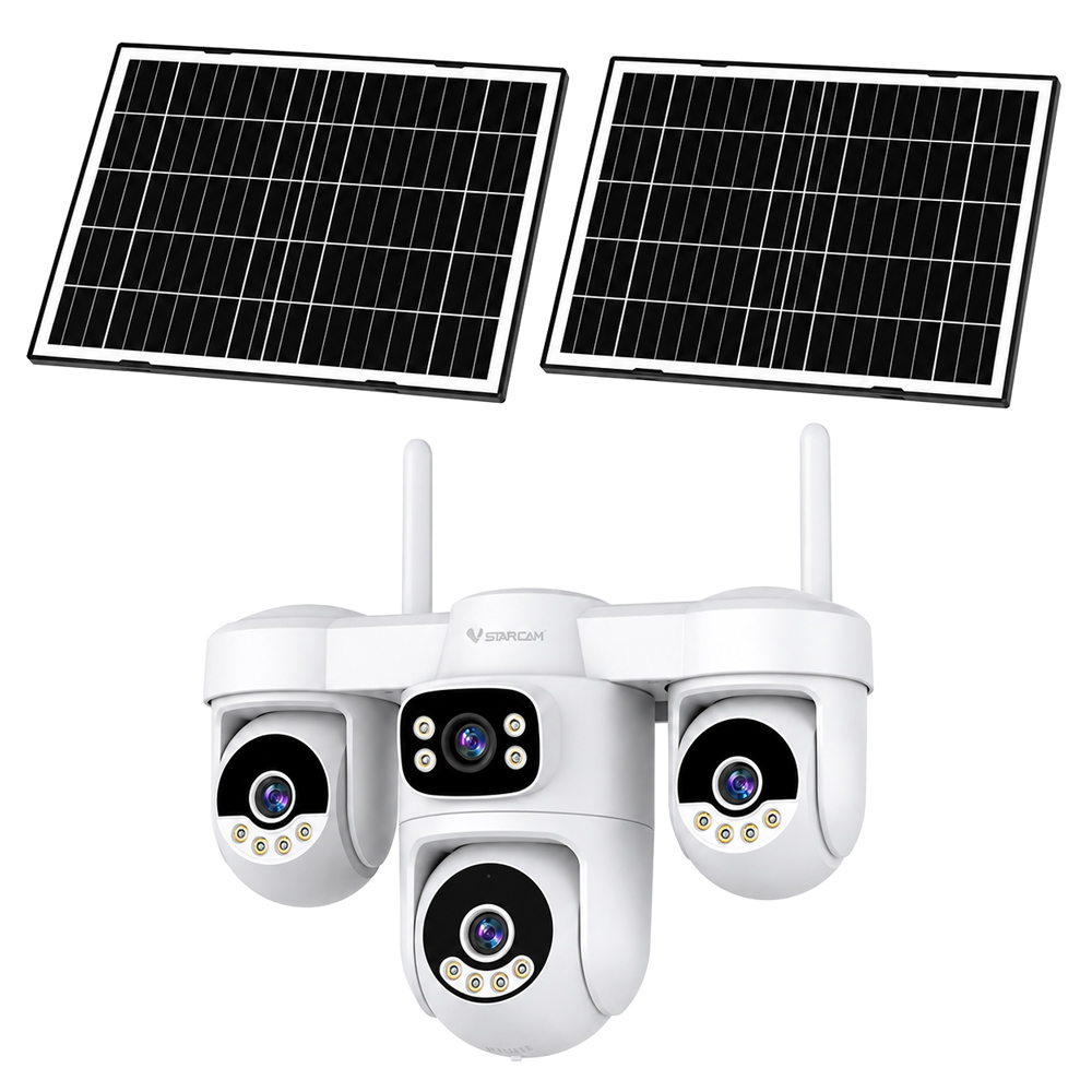 AG623FR.jpg VSTARCAM smart ηλιακή κάμερα AG623FR, four-lens, 3MP, 4G, SD, PTZ, IP66
