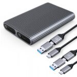ORICO θήκη για 2x M.2 NVME SSD AM2C3-2N, 10Gbps, tool free, γκρι