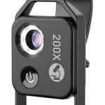 APEXEL φακός μικροσκόπιο APL-MS002 για smartphone κάμερα, 200x zoom, LED