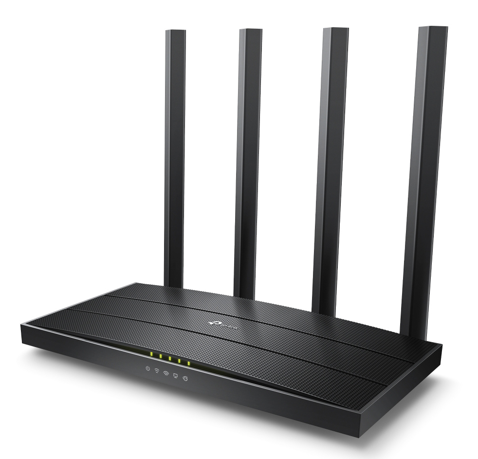 TP-LINK router Archer C6, Wi-Fi 1200Mbps AC1200, MU-MIMO, V6.0