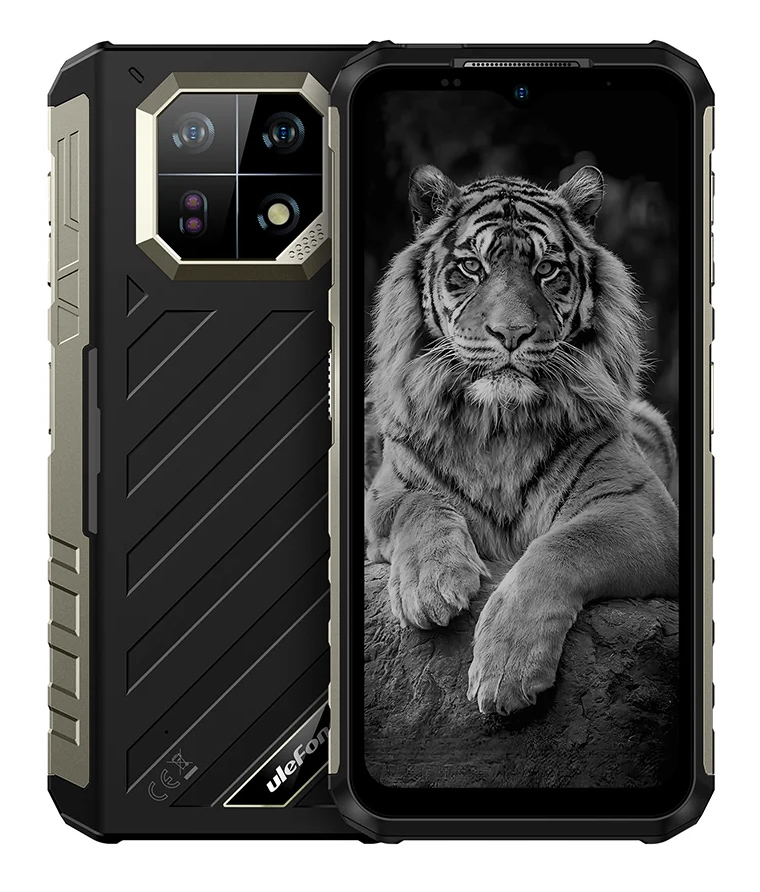 ULEFONE smartphone Armor 22 Pro, 6.58", 8/128GB, 6600mAh, IP68/IP69K/MIL-STD-810H, μαύρο