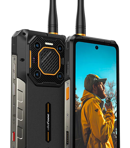 ULEFONE smartphone Armor 26 Ultra Walkie-Talkie, 6.78", 12/512GB, 5G, 15600mAh, IP68/IP69K, μαύρο