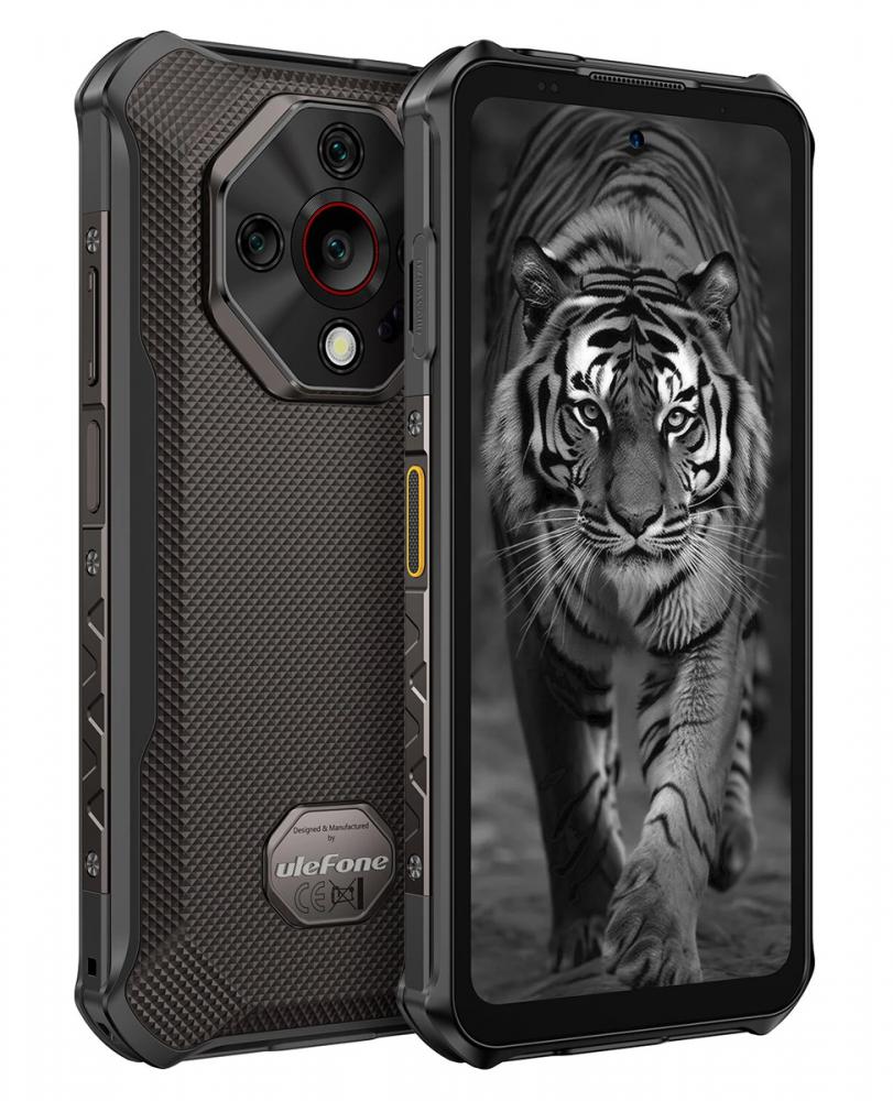 ULEFONE smartphone Armor X16, 6.56", 6/128GB, 10360mAh, IP68/IP69K/MIL-STD-810H, μαύρο